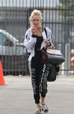 ANNE HECHE Heading to Dance Practice in Los Angeles 09/13/2020