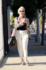 ANNE HECHE Leaves a Dance Studio in Los Angeles 09/05/2020