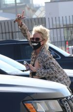 ANNE HECHE Leaves a Dance Studio in Los Angeles 09/05/2020