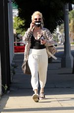 ANNE HECHE Leaves a Dance Studio in Los Angeles 09/05/2020