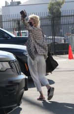 ANNE HECHE Leaves a Dance Studio in Los Angeles 09/05/2020