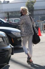 ANNE HECHE Leaves a Dance Studio in Los Angeles 09/05/2020