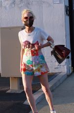 ANNE HECHE Leaves DWTS Studio in Los Angeles 09/23/2020
