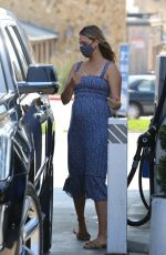 APRIL LOVE GEARY at a Gas Station in Los Angeles 09/02/2020