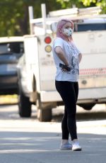 ARIEL WINTER and Luke Benward Out House Hunting in Los Angeles 09/26/2020