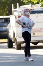 ARIEL WINTER and Luke Benward Out House Hunting in Los Angeles 09/26/2020