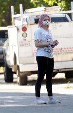 ARIEL WINTER and Luke Benward Out House Hunting in Los Angeles 09/26/2020
