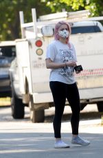 ARIEL WINTER and Luke Benward Out House Hunting in Los Angeles 09/26/2020