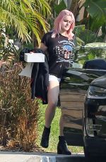 ARIEL WINTER Arrives at a Friends House in Los Angeles 09/26/2020
