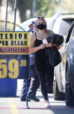 ARIEL WINTER at a Car Wash in Los Angeles 09/04/2020