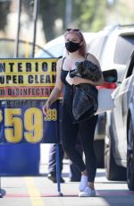 ARIEL WINTER at a Car Wash in Los Angeles 09/04/2020