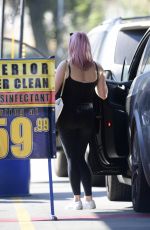 ARIEL WINTER at a Car Wash in Los Angeles 09/04/2020