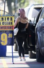 ARIEL WINTER at a Car Wash in Los Angeles 09/04/2020