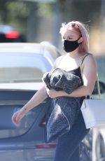 ARIEL WINTER at a Car Wash in Los Angeles 09/04/2020