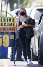 ARIEL WINTER at a Car Wash in Los Angeles 09/04/2020