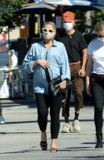 ASHLEE SIMPSON and Evan Ross at Rocco