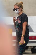 ASHLEY BENSON and G-Eazy at a Gas Station in Los Angeles 09/10/2020