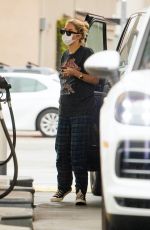 ASHLEY BENSON and G-Eazy at a Gas Station in Los Angeles 09/10/2020