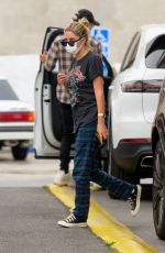 ASHLEY BENSON and G-Eazy at a Gas Station in Los Angeles 09/10/2020