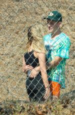 ASHLEY BENSON and G-Eazy Out Kissing in Malibu 09/03/2020