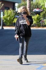 ASHLEY BENSON Out for Coffee in Los Feliz 09/25/2020