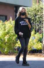 ASHLEY BENSON Out for Coffee in Los Feliz 09/25/2020