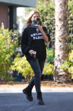ASHLEY BENSON Out for Coffee in Los Feliz 09/25/2020