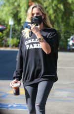 ASHLEY BENSON Out for Coffee in Los Feliz 09/25/2020