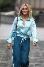 ASHLEY ROBERTS Arrives at Global Radio in London 09/03/2020