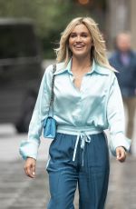 ASHLEY ROBERTS Arrives at Global Radio in London 09/03/2020