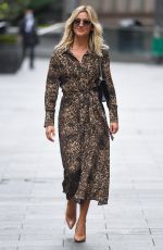 ASHLEY ROBERTS Arrives at Global Radio in London 09/04/2020