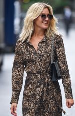 ASHLEY ROBERTS Arrives at Global Radio in London 09/04/2020