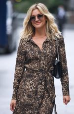ASHLEY ROBERTS Arrives at Global Radio in London 09/04/2020
