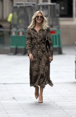 ASHLEY ROBERTS Arrives at Global Radio in London 09/04/2020