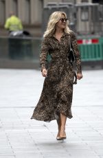 ASHLEY ROBERTS Arrives at Global Radio in London 09/04/2020