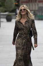 ASHLEY ROBERTS Arrives at Global Radio in London 09/04/2020