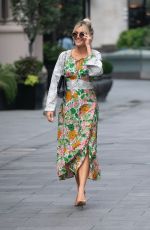 ASHLEY ROBERTS Arrives at Global Radio in London 09/16/2020