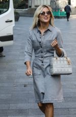 ASHLEY ROBERTS Arrives at Global Radio in London 09/22/2020