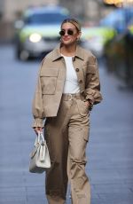 ASHLEY ROBERTS Arrives at Global Radio in London 09/24/2020