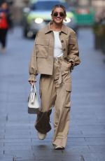 ASHLEY ROBERTS Arrives at Global Radio in London 09/24/2020