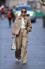 ASHLEY ROBERTS Arrives at Global Radio in London 09/24/2020