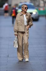 ASHLEY ROBERTS Arrives at Global Radio in London 09/24/2020