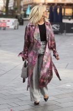 ASHLEY ROBERTS Arrives at Heart Radio in London 09/23/2020
