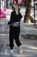 ASHLEY ROBERTS Arrives at Heart Radio in London 28.09.2020 