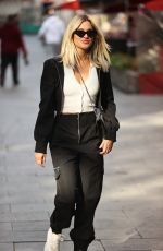 ASHLEY ROBERTS Arrives at Heart Radio in London 28.09.2020 
