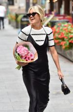 ASHLEY ROBERTS Leaves Global Studios in London 09/11/2020