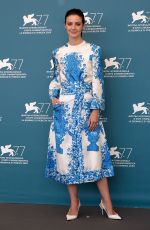 BARBARA RONCHI at Padrenostro Photocall at 77th Venice Film Festival 09/04/2020