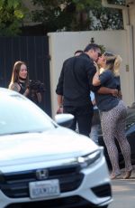 BEBE REXHA Gets a New Ferrari Delivered to Her Home in Los Angeles 09/17/2020