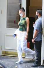 BELLA HADID Leaves Her Apartment in New York 09/04/2020