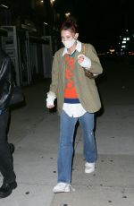 BELLA HADID Night Out in New York 09/21/2020